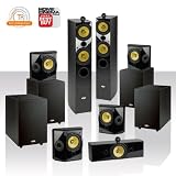 Crystal Acoustics T2-7.4 Home Theater system with THX® Ultra2 fronts & 4 THX Select 10