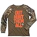 Carhartt Big Boys' Camo Raglan Tee