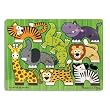 Zoo Mix 'N Match Peg Puzzle By Melissa & Doug