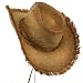 51DlwwOxTiL. AA75  Outback Raffia Frayed Straw Hats Natural W36S11D