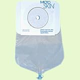 Cymed 9 Inches Urostomy Pouch with MicroDerm Washer - Clear