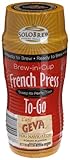 French Press To-Go Brew-in-Cup, Cafe Geva Fog Navigator Coffee, Extra Bold, 4-Count Plungers (Pack of 6)