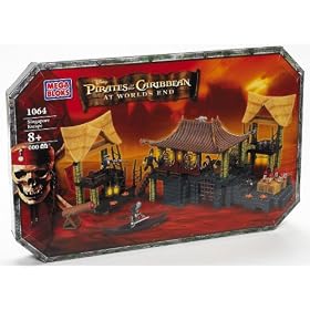 Mega Bloks Pirates of the Caribbean 3 -Singapore Escape
