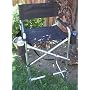 HEAVY DUTY-OASIS TALL ALUMINUM FOLDING DIRECTOR CHAIR W/ CUP HOLDER AND CELL PHONE HOLDER-MADE IN USA-5 YEARS WARRANTY-ASSORTED COLORS-CARRY STRAP-A FREE $19.99 VALUE POCKET UMBRELLA INCLUDED WITH PURCHASE..