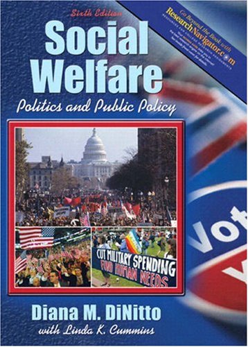 Textbook Cover for Social Welfare: Politics and Public Policy
