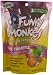 Funky Monkey Snacks Pink Pineapple, Pineapple with Guava, Freeze-Dried Fruit, 1-Ounce Bags (Pack of 12)