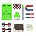EUDAX Labs Junior Science Magnet Set for Education Science Experiment Tools Icluding Bar/Ring/Horseshoe/Compass Magnets