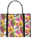 Santa Monica Beach Large Carry-All - Hawaiian Garden