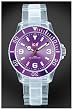 Ice-Watch - Classic Collection - Transparent Purple - Medium ( 43 mm )