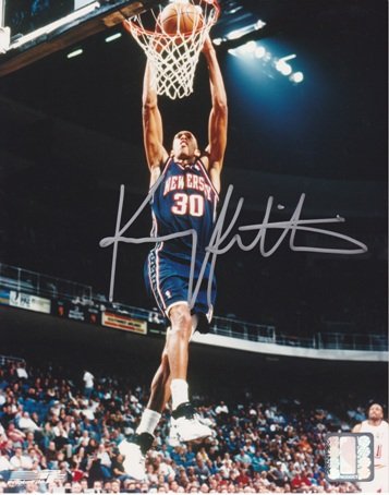 Kerry Kittles Autographed New Jersey Nets 8x10 Photo