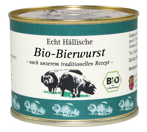 Echt Hällische Bio-Bierwurst 200 g