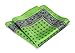 HISDERN Men's Floral Pocket Square Handkerchief