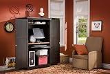 Computer Armoire in Spice Wood/Ebony - South Shore Furniture - 7378705
