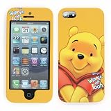 SilverCon - Disney Winnie the Pooh Style Hard Double Face Case Cover for Apple iPhone 5 5G 5Generation with Free SilverCon Universal Cable Tie