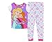 Disney Frozen Little Girls' Hugging Sisters Elsa & Anna Cotton Pajama Set