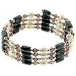 Magnetic Wrap Bracelet/Necklace/Anklet Lariat - Light Brown - 32'' in Length