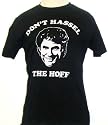 David Hasselhoff Don't Hassel The Hoff Men's Black Funny T-shirt