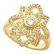 14K Yellow Gold Diamond Ring - 0.60 Ct.
