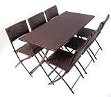 RST Outdoor Perfect Folding Table Chair Set Patio Furniture