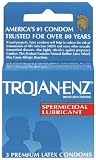 Trojan Condoms Trojan Enz Spermicidal 3 Pack Condoms Trojan Condoms Trojan Enz Spermicidal 3 Pack Condoms