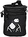 AMC Rock Climbing Panda Compact Chalk Bag with Adjustable Belt, Black