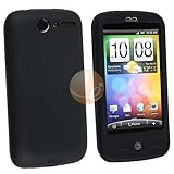 Silicone Skin Case for HTC Desire / Bravo, Black