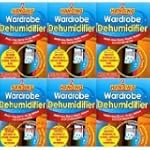 6 x Wardrobe Dehumidifier