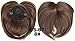 Beauty Wig World Medium Brown Front Fringe Clip in Hair Extensions One Piece Striaght Fringe Hairpiece Accessories