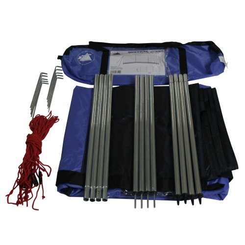 10T MISTRAL Paravent camping Bleu 500 x 140 cm