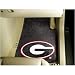 Georgia Bulldogs NCAA Car Floor Mats (2 Front) G Logo on Black