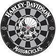 Harley-Davidson&reg; 61972 Skull Bristle Dartboard