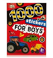 1000 Stickers For Boys Book