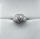 18k White Gold and Diamond SALAVETTI Ring