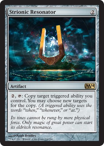 Magic: the Gathering - Strionic Resonator (224/249) - Magic 2014 On Sale
