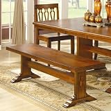 Tuscany Bench in Distressed Rustic Tuscany