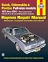 Buick / Olds / Pont. Fullsize (rwd)  '70'90 (Haynes Repair Manual)