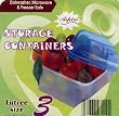 3-Piece Storeage Containers