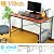シンプルデスク e-desk【イーデスク】 RX-8019H ブラウン