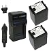 Wasabi Power Battery and Charger Kit for Canon BP-827, VIXIA HF S10, HF S100, HF S11, HF M30, HF M300, HF M31, HF M32, HF S20, HF S200, HF S21, HF20, HF200, HF21, HG20, HG21, HF G10, HF M40, HF M400, HF M41, HF S30, XA10
