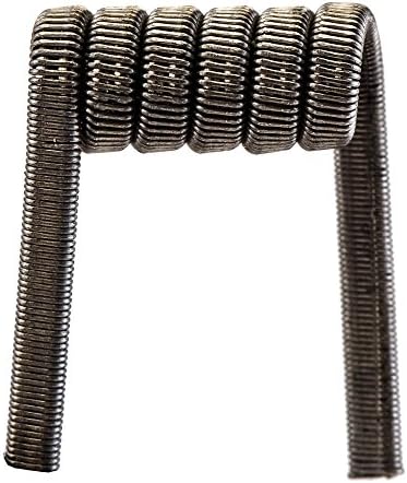 E-Quip The Coil Kit (4) Pre-Built 22g Nichrome Fused Clapton Coils &amp; Japanese Cotton