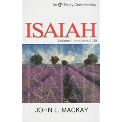 A Study Commentary on Isaiah, Volume 1: Chapters 1-39 (Ep Study Commentary)