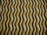 Retro Modern Wavy Contemporary Fabric ~ Mushroom