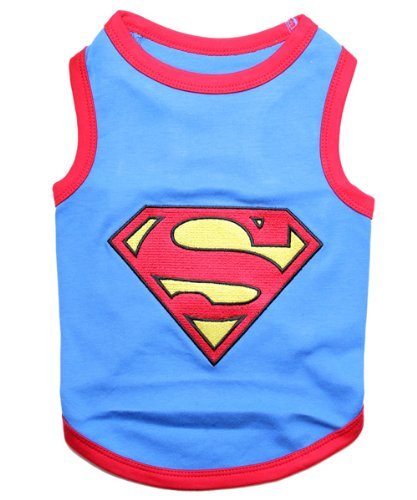 Parisian Pet Superman Dog T-Shirt, Small