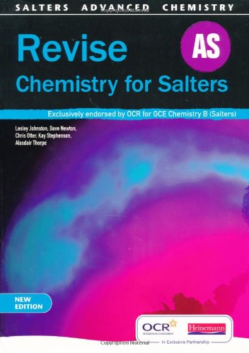 Revise AS Chemistry for Salters, New edition