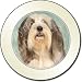 NEW-BEARDED COLLIE DOG Tax Disc Holder