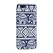 Blue Elephants Aztec Hard Case Cover iPhone 5S/5