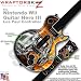 Chrome Skulls on Fire Skin by WraptorSkinz TM fits Nintendo Wii Guitar Hero III (3) Les Paul Controller (GUITAR NOT INCLUDED)