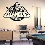 Wall Mural Vinyl Sticker Sports Logos Nhl-new York Islanders (S556)