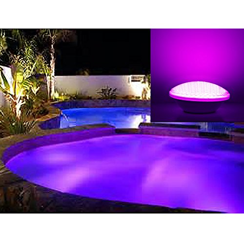 Le® Dimmable 18w Par56 RGB Pool Lights LED Underwater Light Color