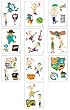 Phineas and Ferb Tattoos - Set of 10